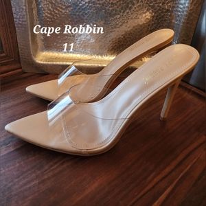 Cape Robbin Mainn‎ Nude Pointy Toe Pumps